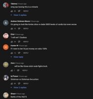 Fans reacting to the streamer accepting the boxing challenge (Image via xQc Clips/YouTube)